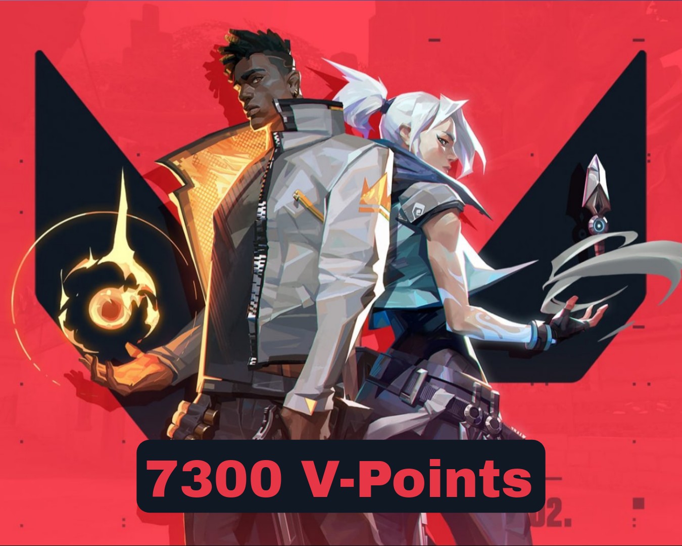 7300 VP Valorant Points