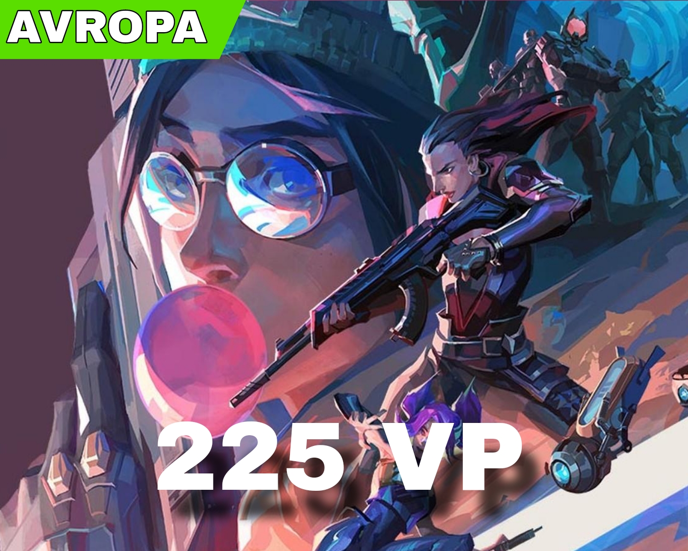 Valorant 225 VP Avropa